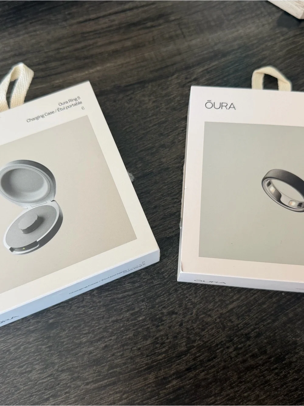 Oura Ring 5 Stealth Black Size 6